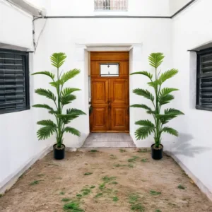 نبات نخيل اصطناعي كبير – 15 ورقة